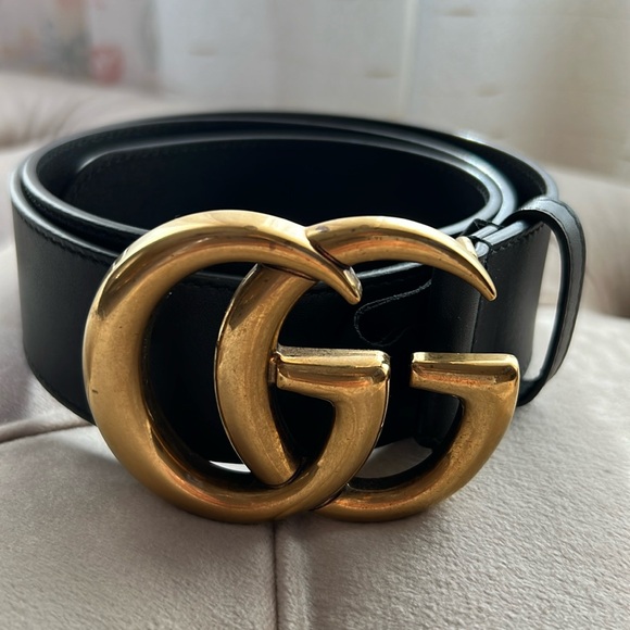 Authentic Gucci Marmont wide belt - Picture 1 of 5